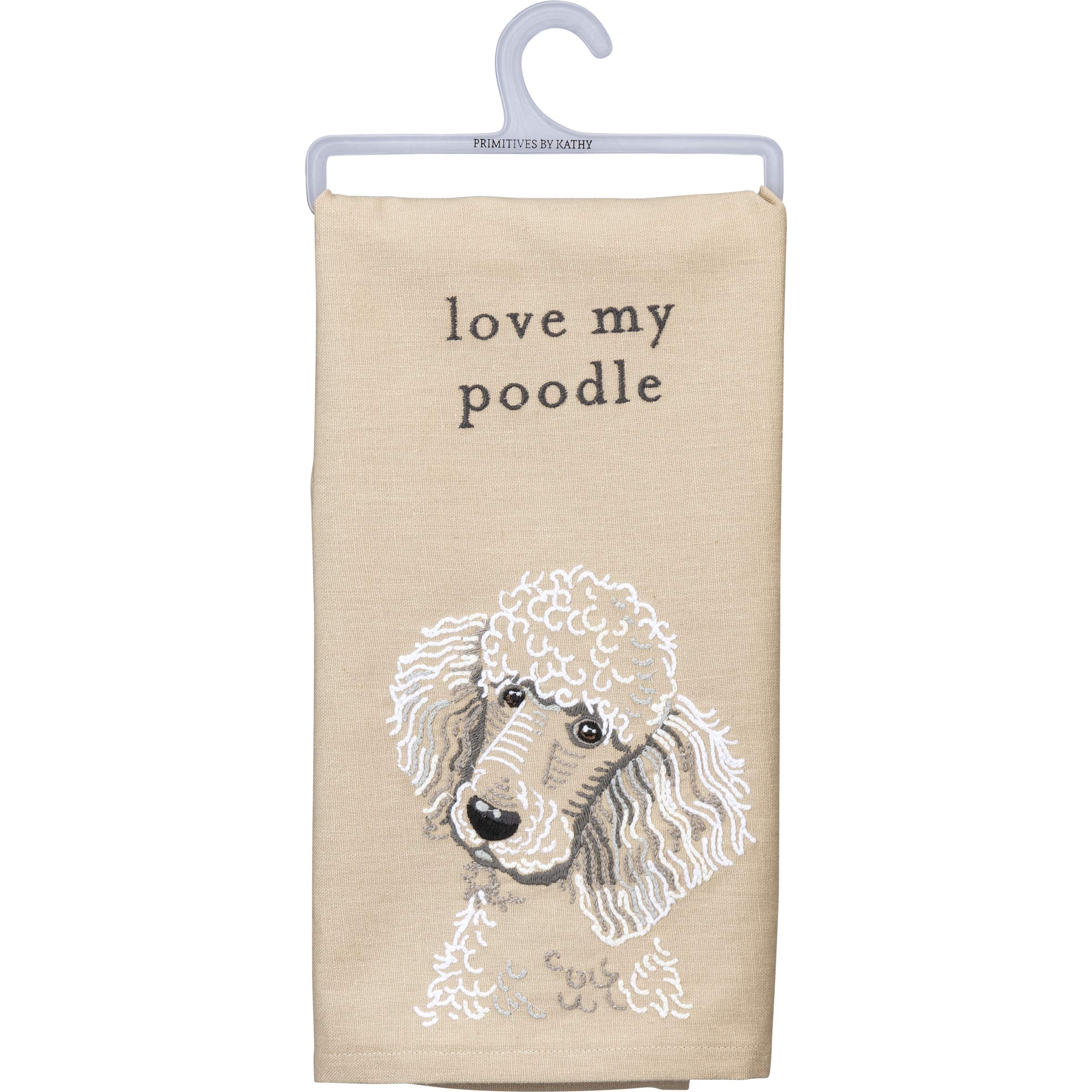 Primitives by Kathy Torchon en Coton, Lin, Beige, 50,8 x 66 cm