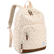 VX VONXURY Corduroy Backpack for Girls, 15.6 inch School Rucksack for Women