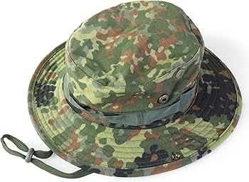 Amazon | [SHENKEL] ブーニーハット 2WAY ドイツ迷彩 フレックターン