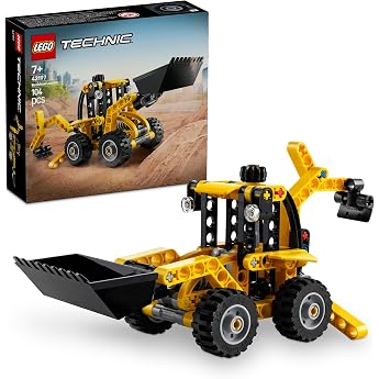 Lego 42197 Technic Backhole Loader Toy for Boys and Girls | Toys Birthday Present Blocks 7 8 9 Years Old Elementary School Ve