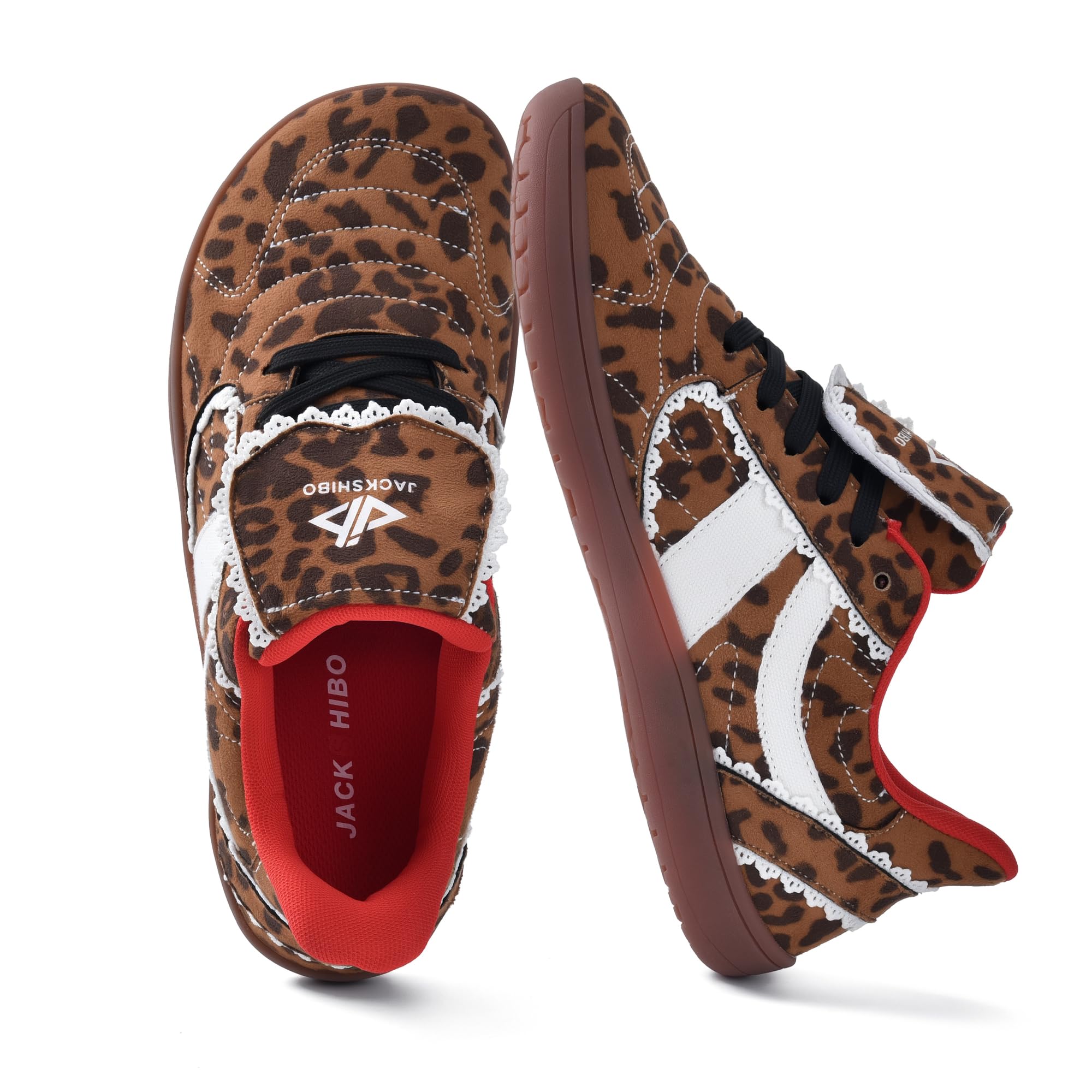 Barefoot Shoes Slip in Women Hands Free Wide Toe Box Slip on Ribbon Long Tongue Arch Support Walking Tennis Lace Sneakers for Plantar Fasciitis Orthopedic Zero Drop Gum Sole Minimalist Shoe