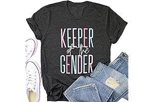 Keeper of the Gender Shirt: Reveal Surprise with Style