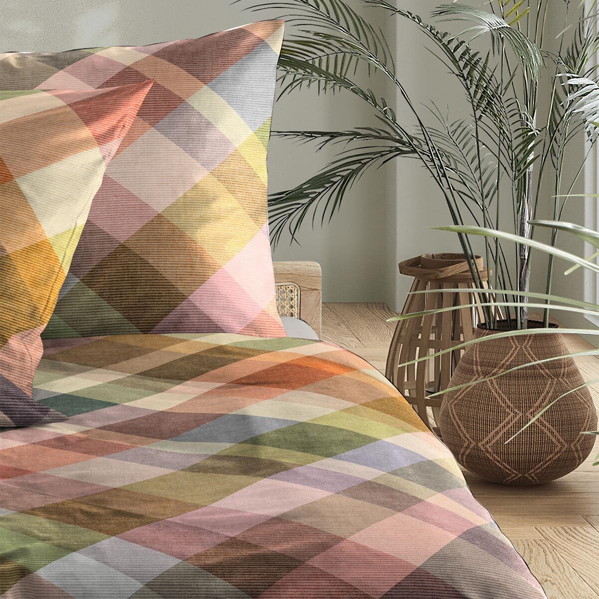 Irisette Flausch-Cotton Bettwäsche Zobel 8631 Multi