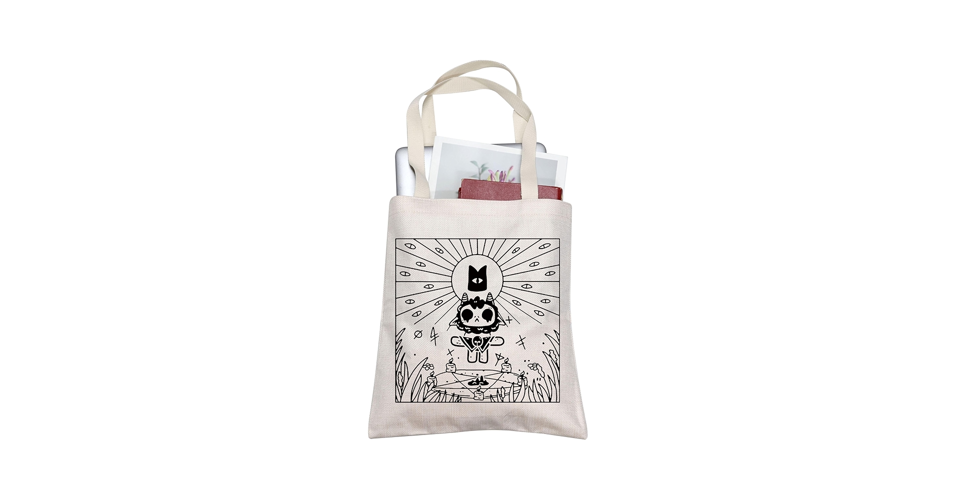 Amazon.com: Cult Of The Lamb Tote Bag - Cute, Trendy Cartoon