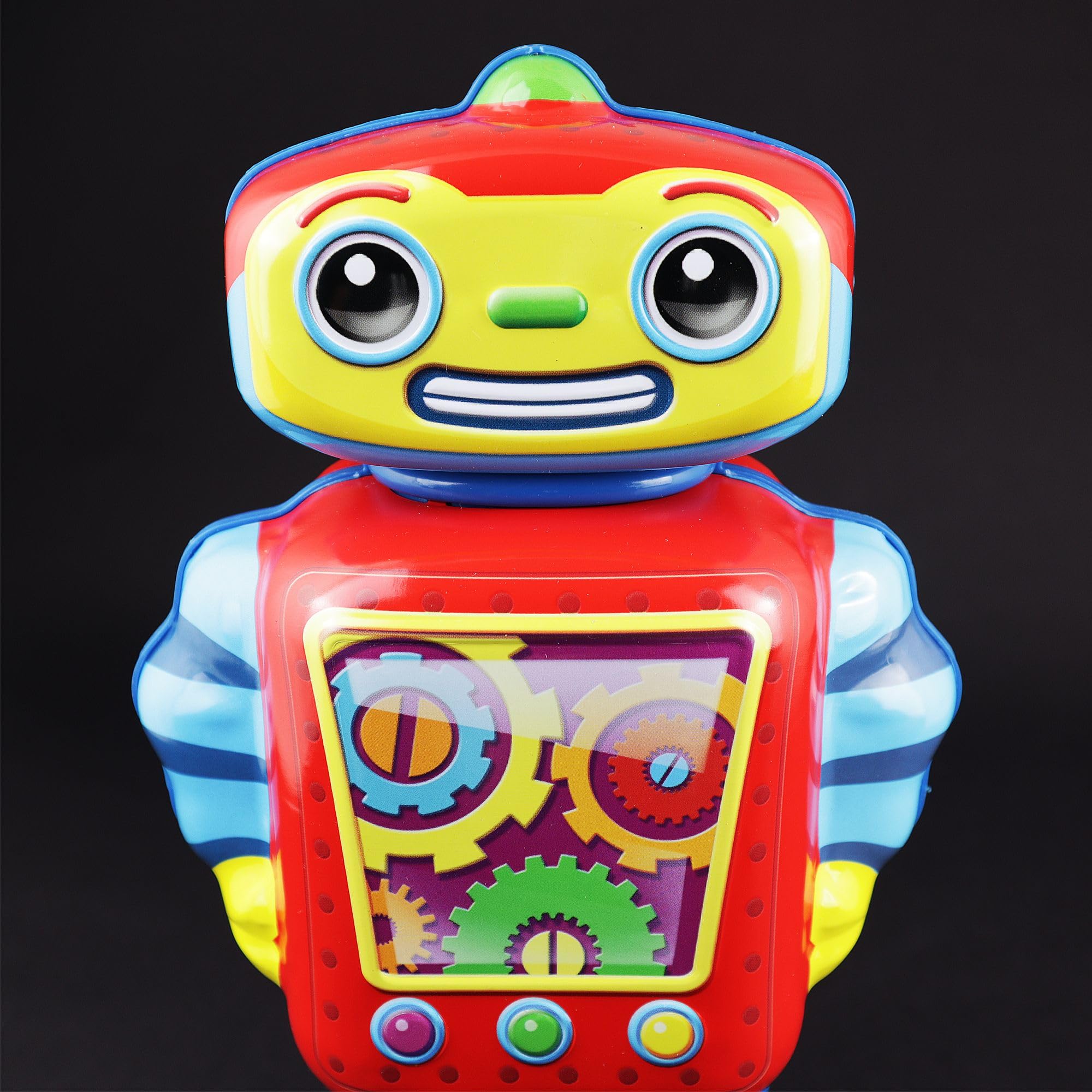 Freak Scene Giocattolo in Latta Robot Cosmo Grande Robot in Latta a Carica