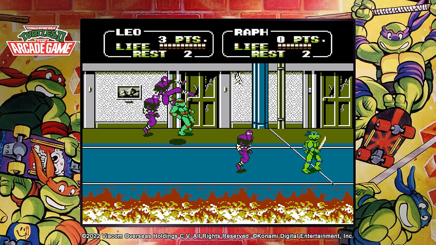 TMNT: The Cowabunga Collection - 13 jeux classiques remastérisés sur Nintendo Switch - Image détaillée