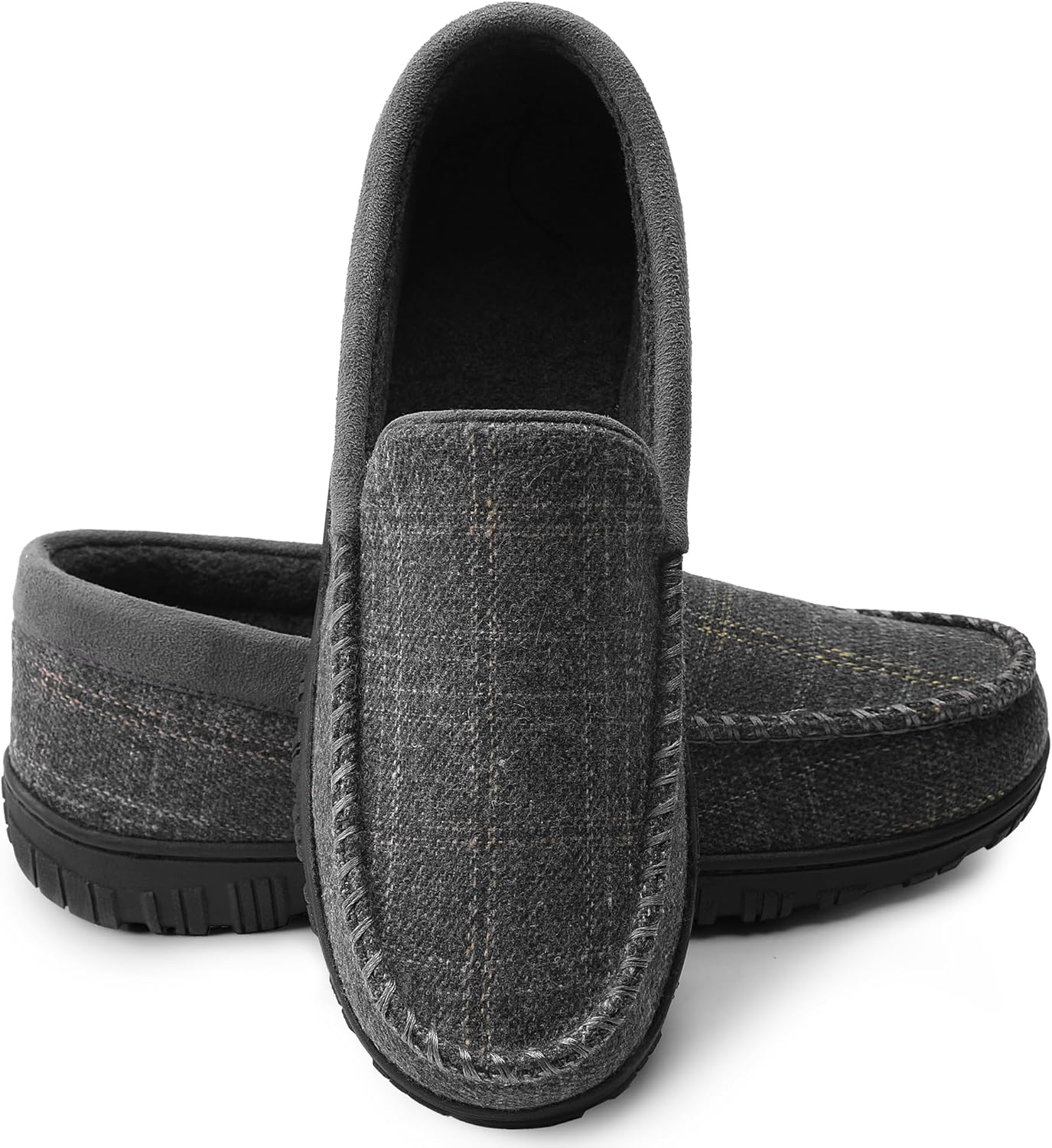 Moccasin Slippers for Men Memory Foam House Shoes Indoor Outdoor Comfort Mens Moccasin Slippers Moccasin Slippers for Men Memory Foam House Shoes Indoor Outdoor Comfort Mens Moccasin Slippers