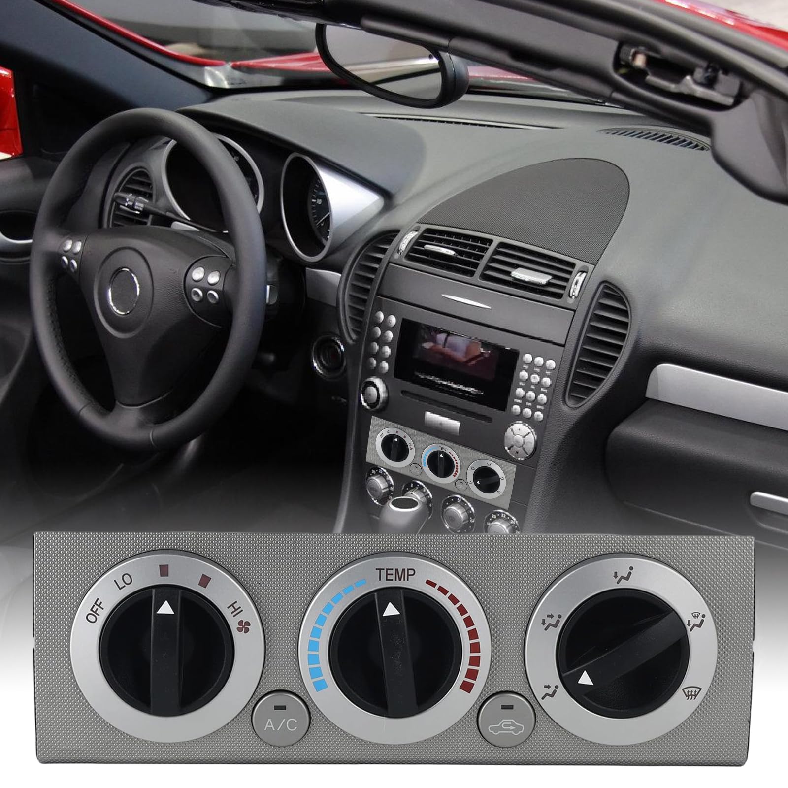 Interfaces de control de clima automotriz 55900-04020 Regulador de temperatura adecuado para panel de acondicionamiento de vehículos 2005-2008