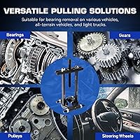 Vista 5 de Extractor de rodamientos de 12 piezas, juego de extractor de cubo de rueda, herramienta de extracción de rodamientos de rueda, extractor