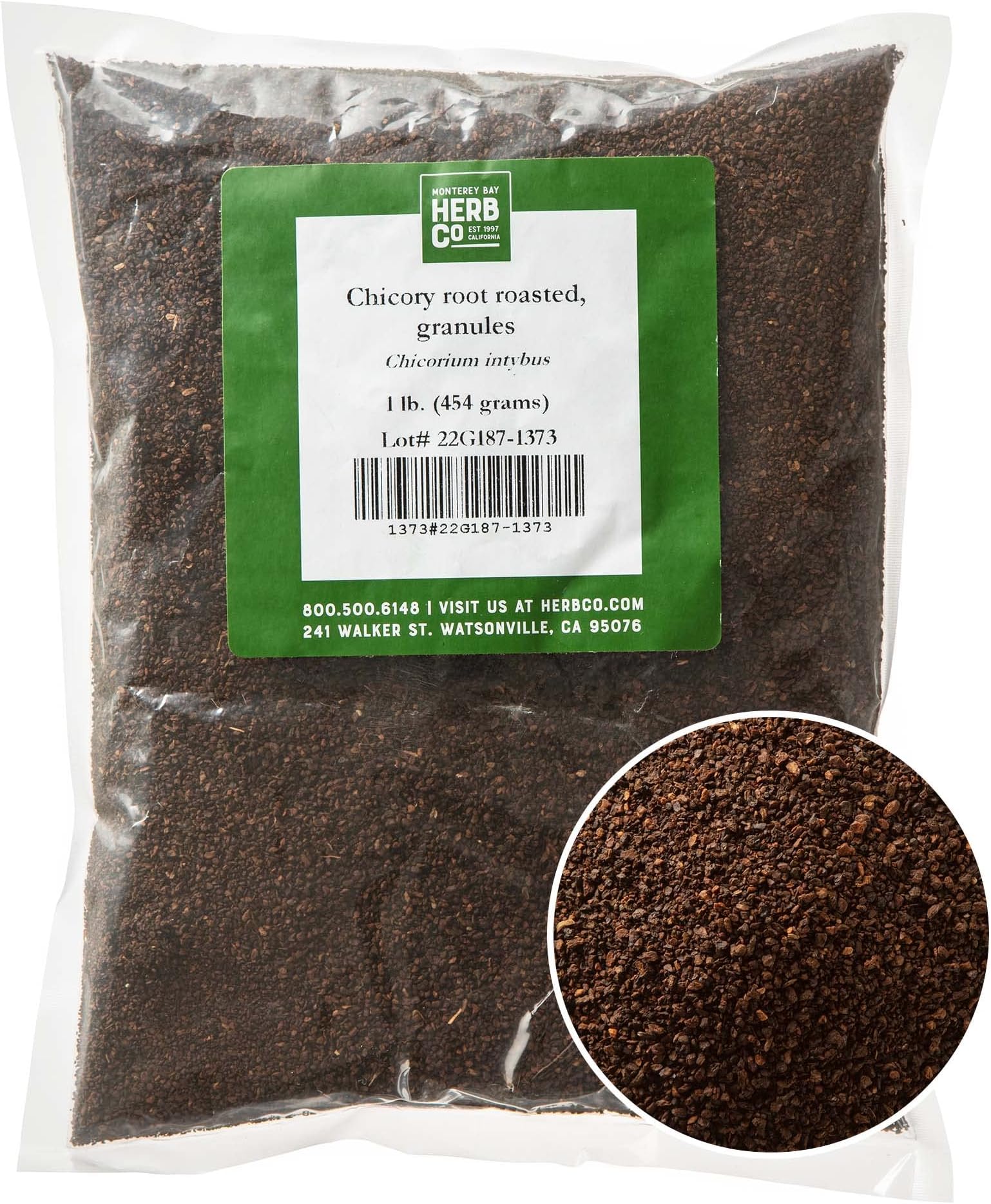 Monterey Bay Herb Co. Chicory Root Roasted | Ragged Sailors, Blue Dandelion, ...