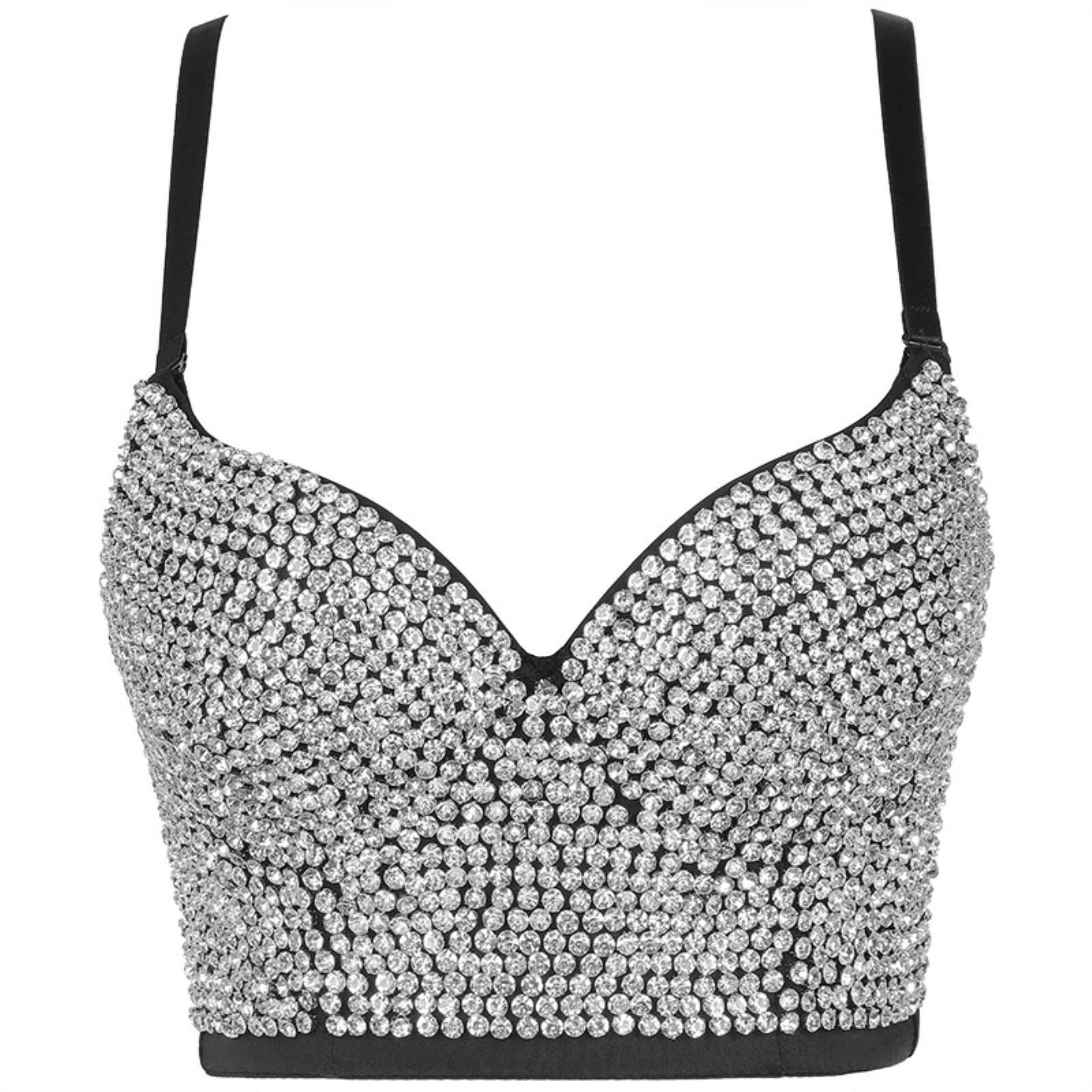 Fashion Women Tank Top Cropped Shirt Women Clothes Bra y2k Corset Ladies Crop Tops Gothic Shaper-20-white, CN M-36