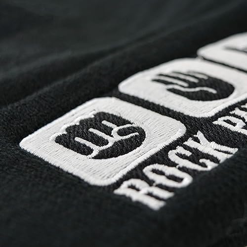 Miniatura 4 de Gorro de metal pesado, roca, papel, gorro de metal unisex Gorro con puños para hombres y mujeres, ropa urbana de metal pesado con bordado, gorro de