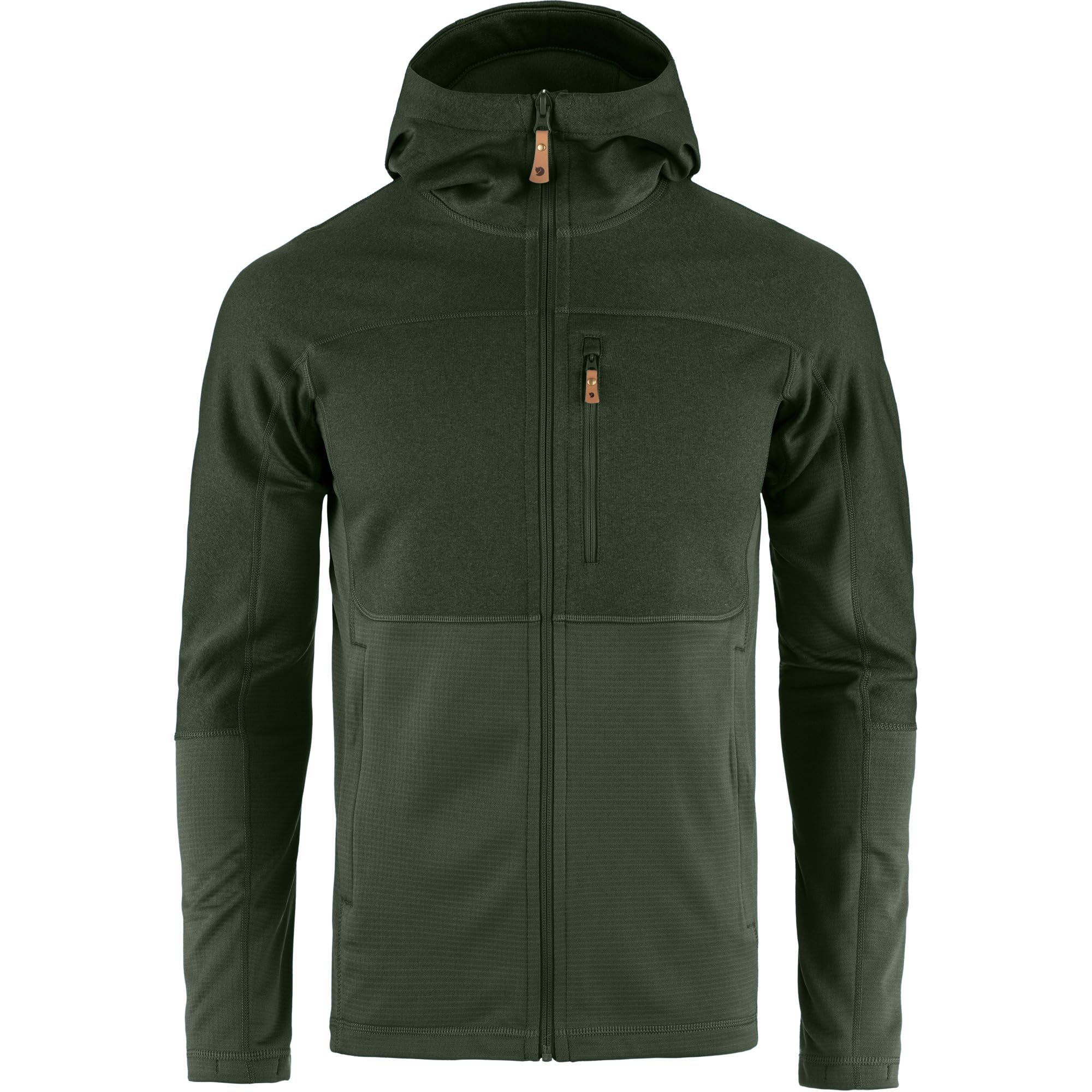 Fjällräven Fjallraven Mens Abisko Trail Fleece M Jacket, Deep Forest, XL EU