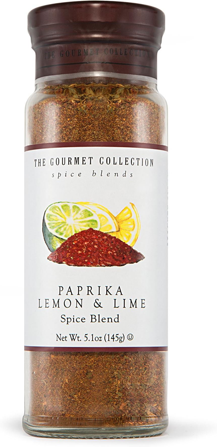 The Gourmet Collection Seasoning Blend, Paprika Lemon & Lime Spice, Cooking Seasoning for Chicken, Fish, Eggs, Mexican & Spanish Dishes. 156 Servings.