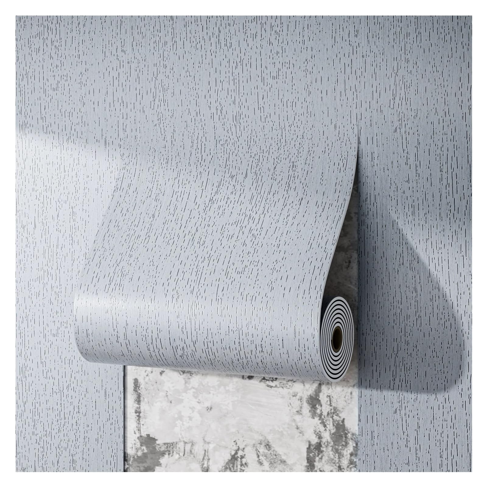 Zynqra Wallpaper,Removable Self Adhesive Textured,Decorative,Bedroom and Bathroom(C,L300cm/118.1in*W40cm/15.8in)