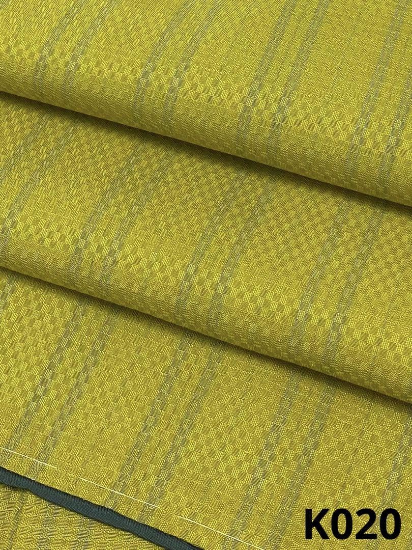 [黄八丈]山下八百子 草木染無形文化財技術保持者 山下芙美子 黄八丈｜これぞ黄八丈 息をのむ美しさ ｜着物