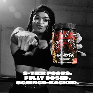 MUTANT MindFK, Epic Nootropic Pre-Workout, Blue Raspberry, 16.2 oz
