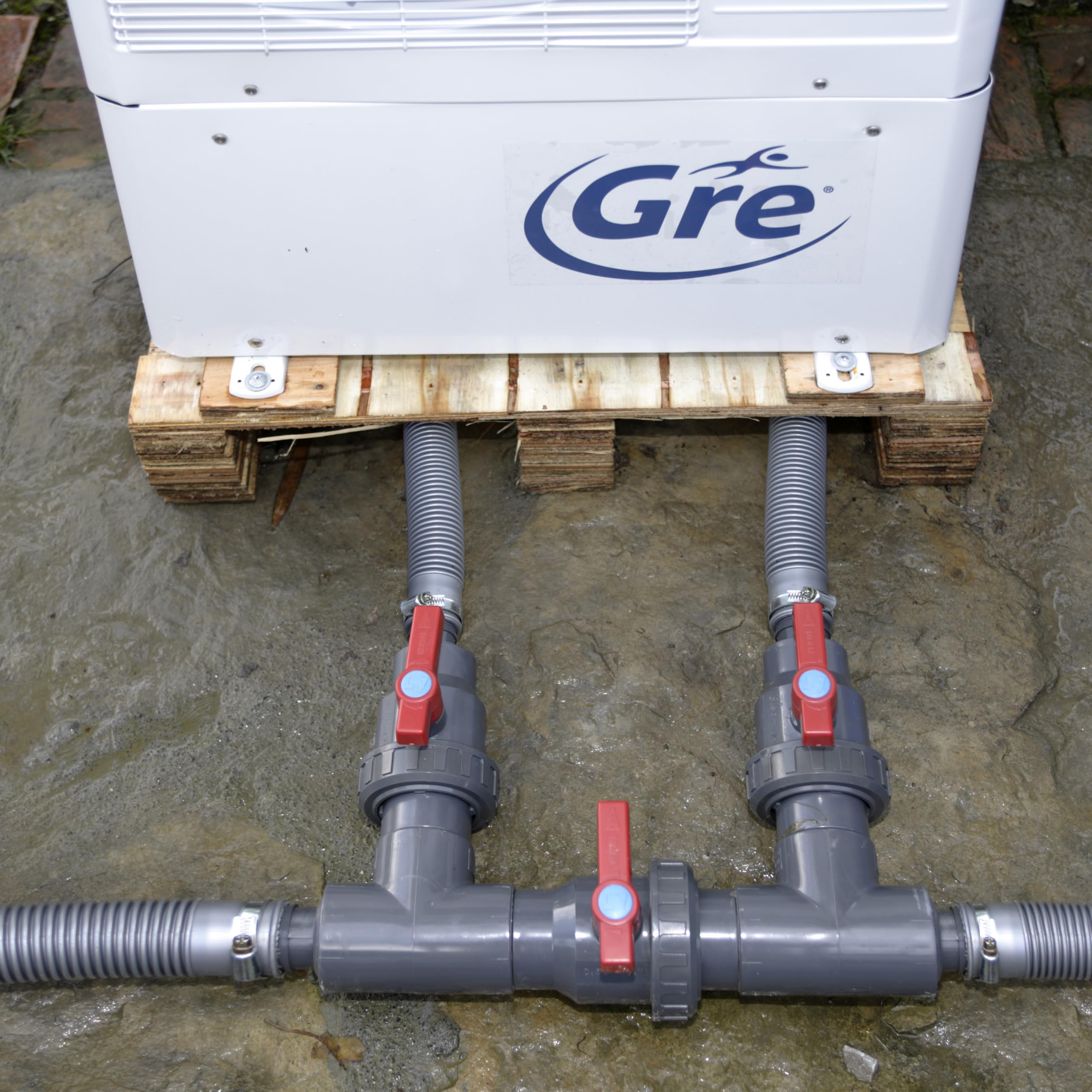 Gre AR2000 - Kit by Pass. Conexión Bombas de Calor o clorador salino al Sistema de filtración.
