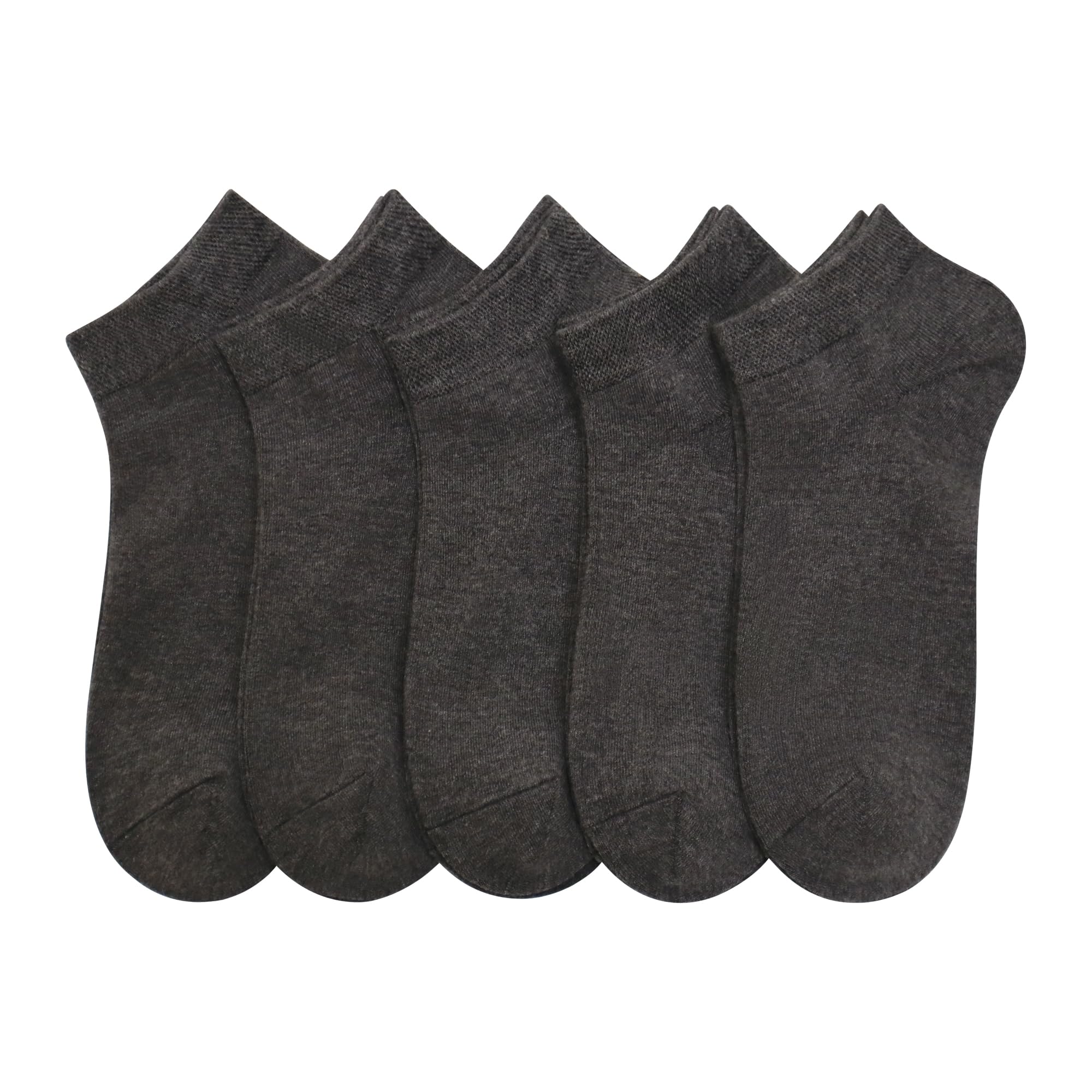 SERISIMPLE Women Viscose Bamboo Ankle Socks Low Cut Thin Sock Lightweight Pastal Color Soft Sock 5 Pairs