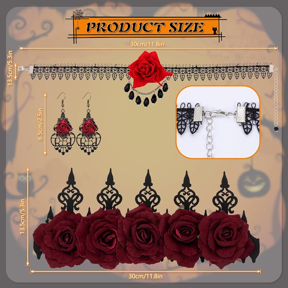 Orecchini A Forma Di Spada Gotica Con Cristalli: Accessorio Punk Per Halloween E Cosplay - 5