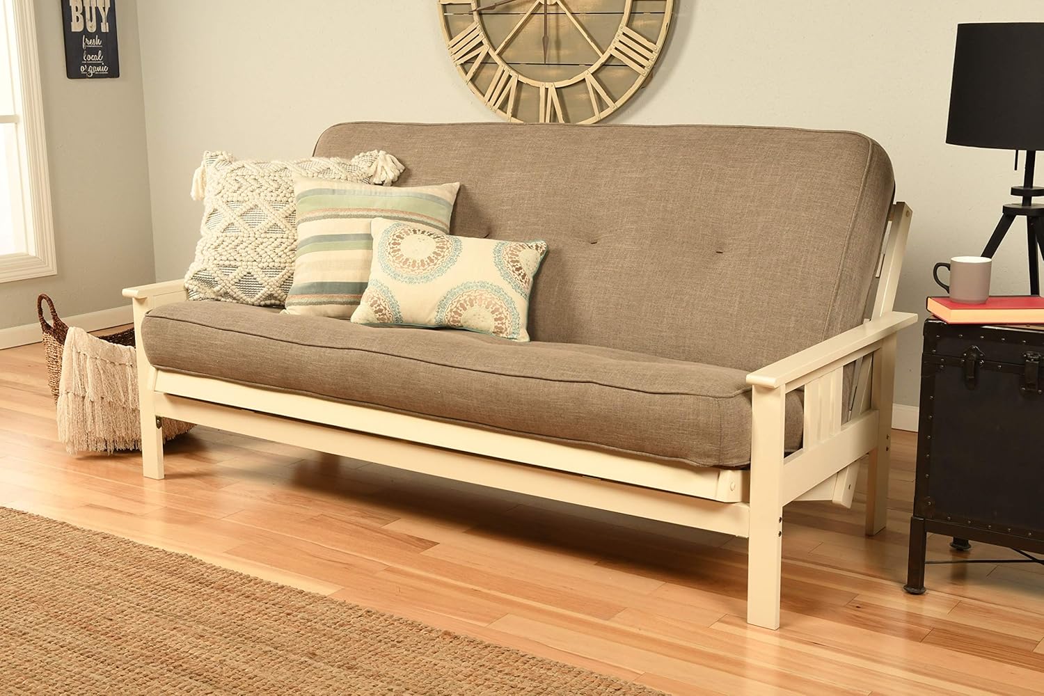 Buy Kodiak Furniture Monterey Futon Set, No Drawers, with Antique White