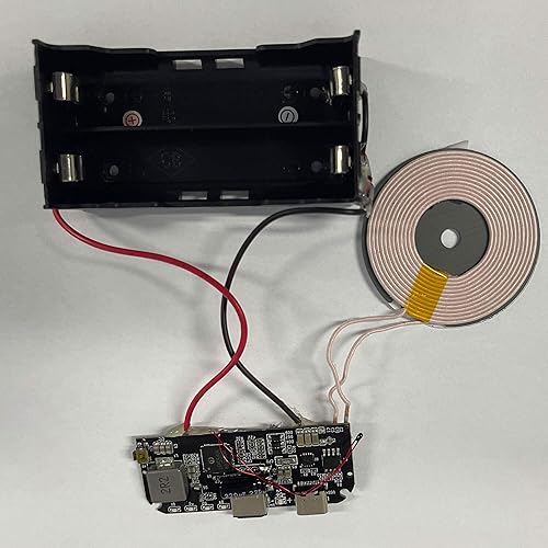 Miniatura 2 de UUMAO Mini cargador inalámbrico invisible de larga distancia, módulo de placa base, accesorios de carga inalámbricos (larga distancia 1 bobina)