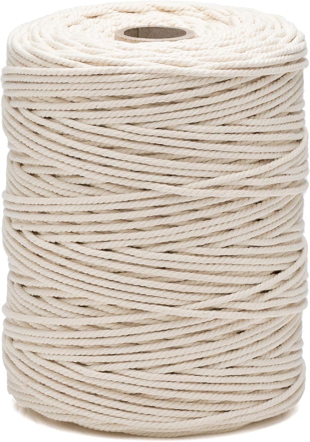 Natural Cotton Twine Twisted 2.5mm 350m Macrame Twine DIY Garden Packaging