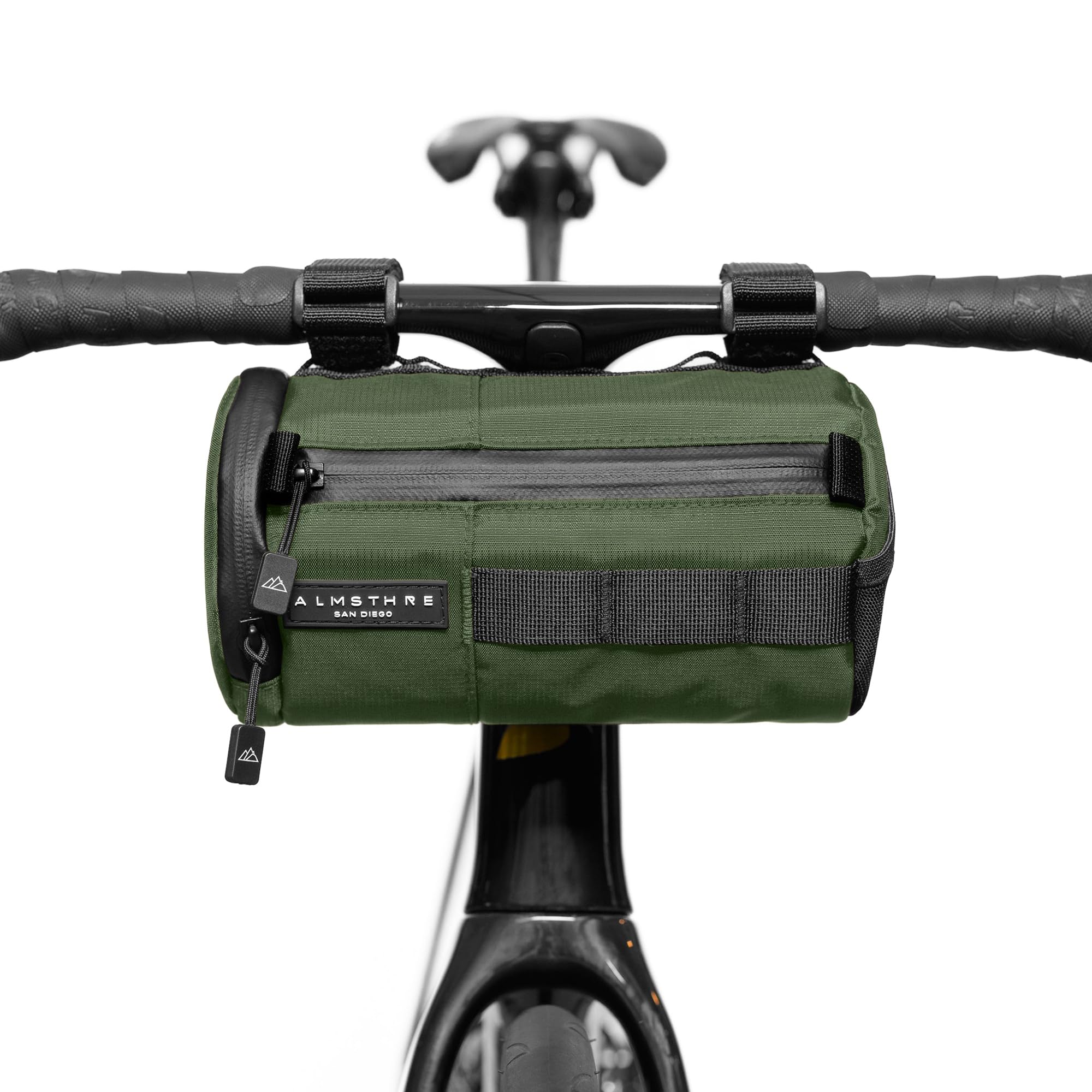ALMSTHRE Unisex Adult Sbb-hg Bicycle Handlebar Bags, Hunter Green, One Size