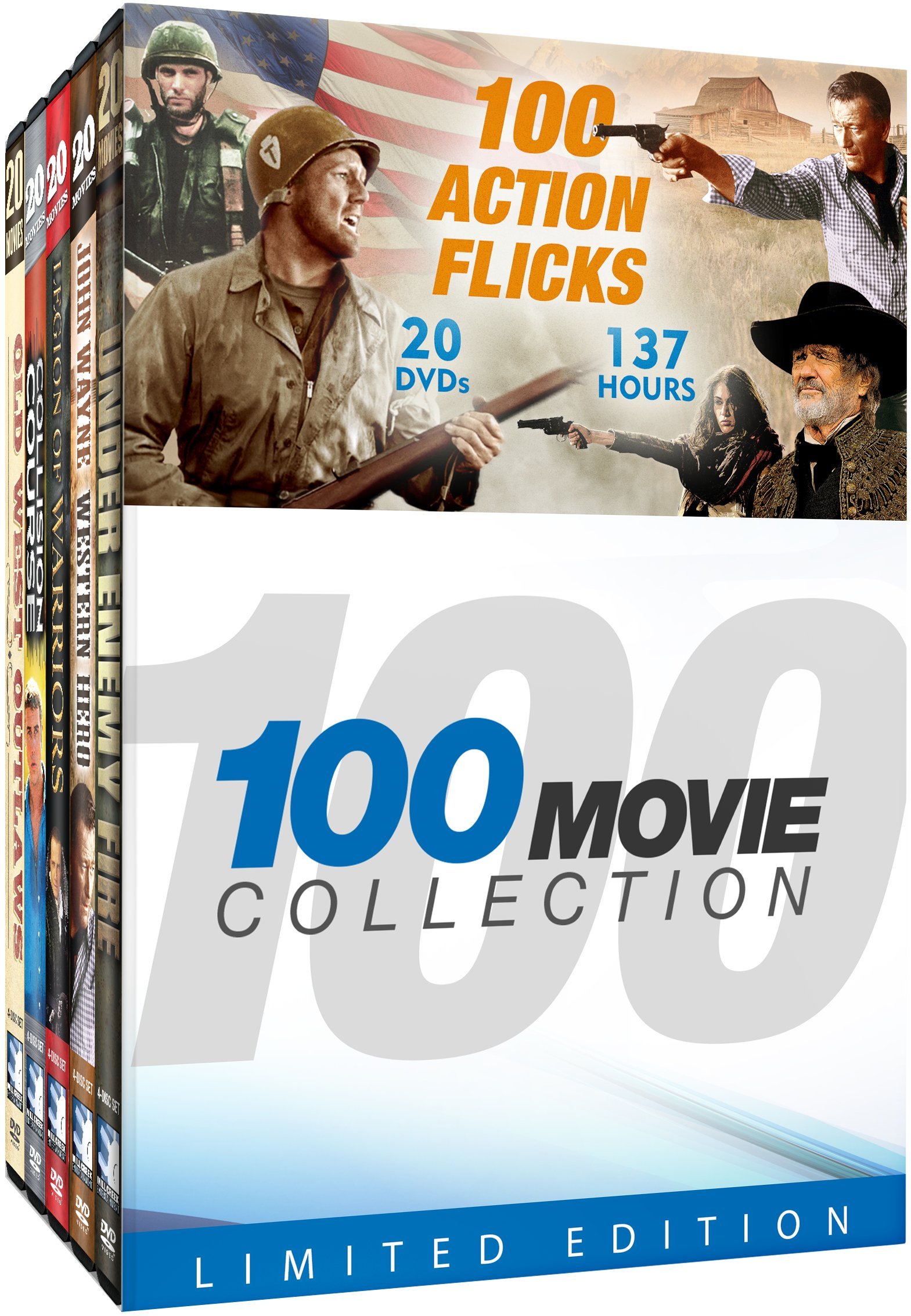 Amazon.com: 100 Movie Collection / Action Films