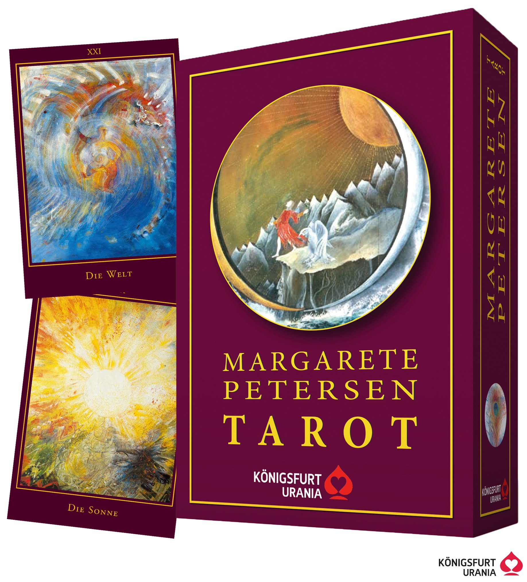 Margarete Petersen Tarot: 78 Tarotkarten mit ausführlicher Anleitung (Jubiläumsausgabe)