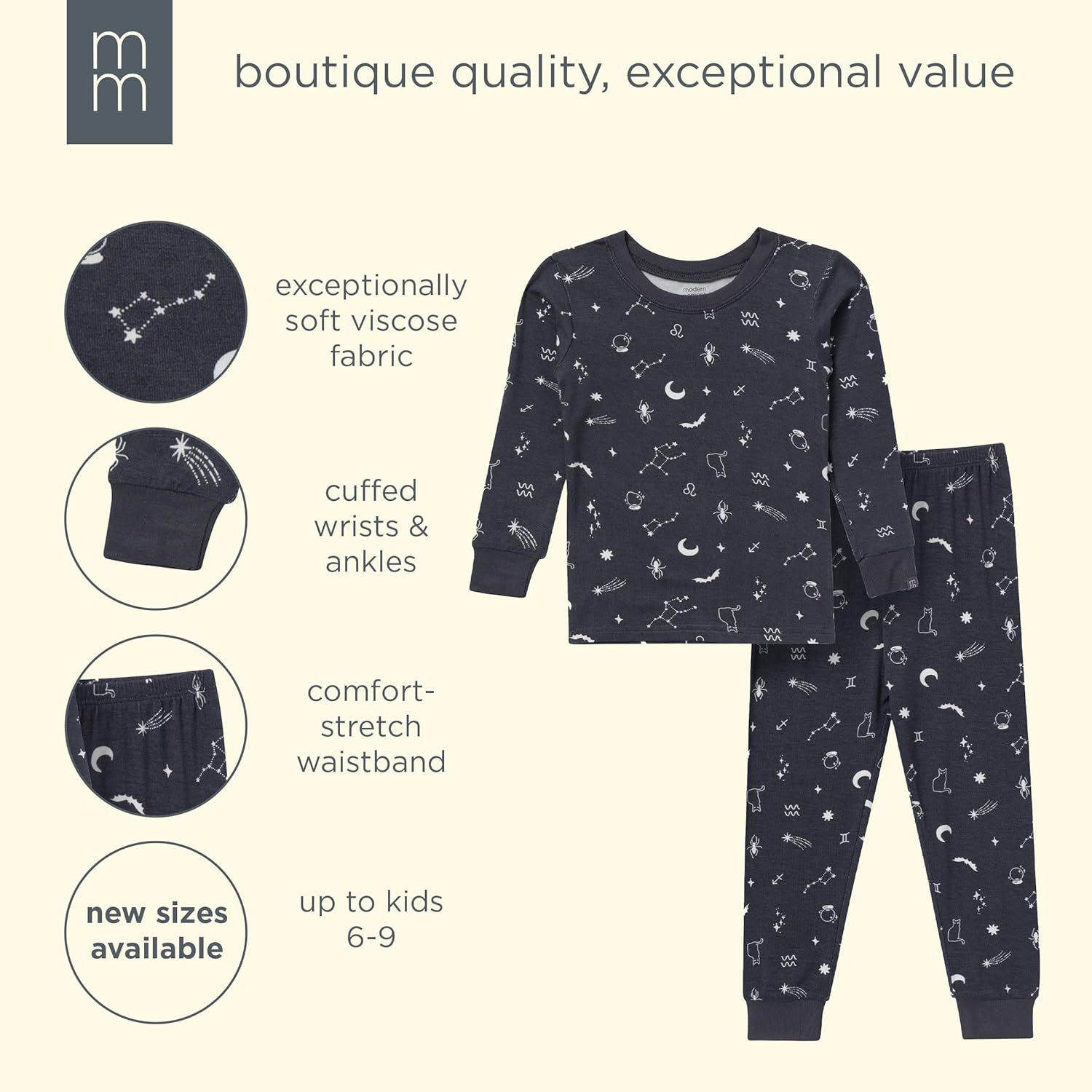 Modern Moments by Gerber baby-girls Holiday 2-piece Tight Fitting Pajamas - Image 7