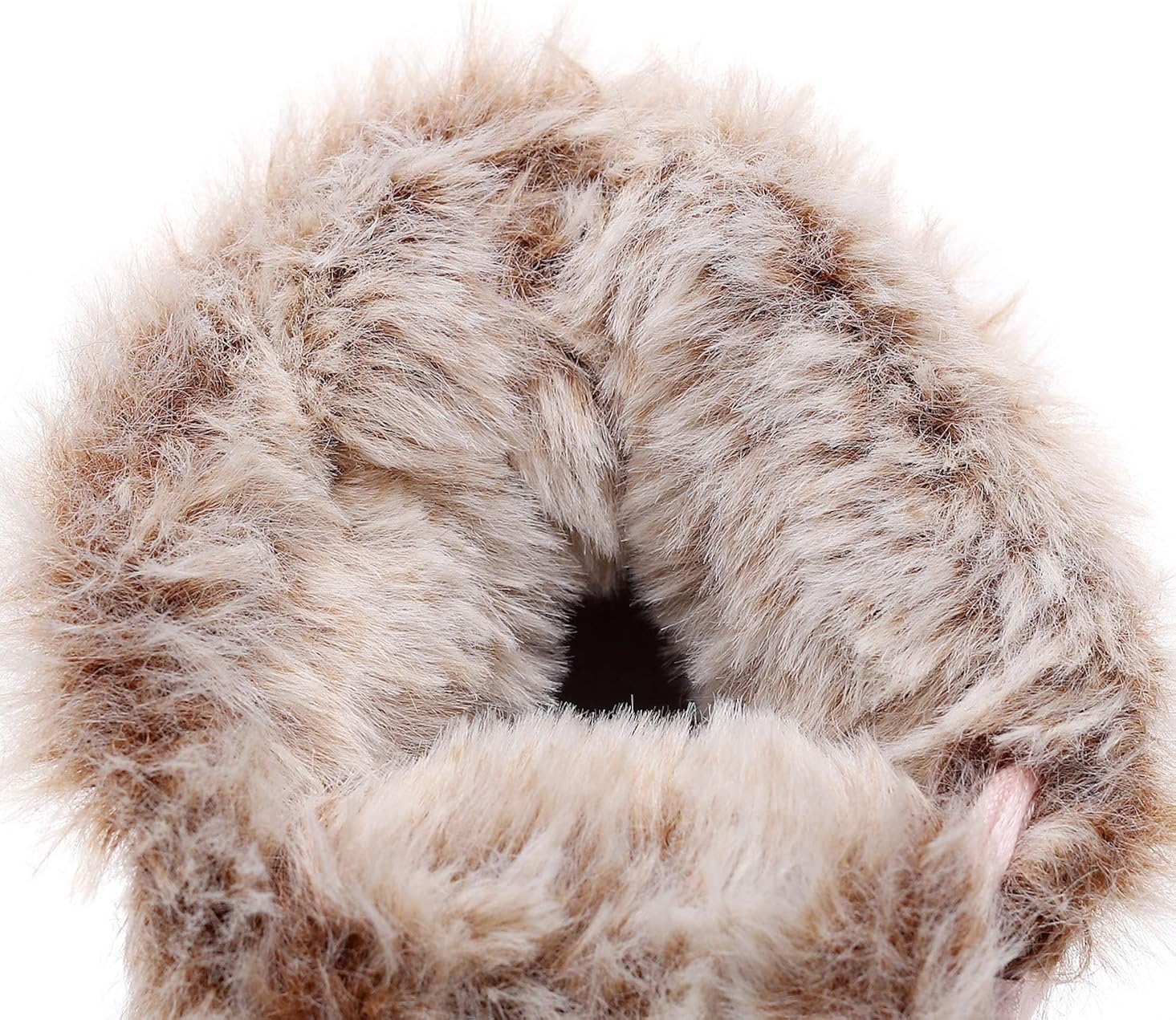  | Bebila Winter Toddler Snow Boots - Lace up Baby Girls Boys Shoes Lace up Non-Skid Soft Sole Slippers Newborn Warm Ankle Fur Booties for Infant Newborn First-Walkers | Boots