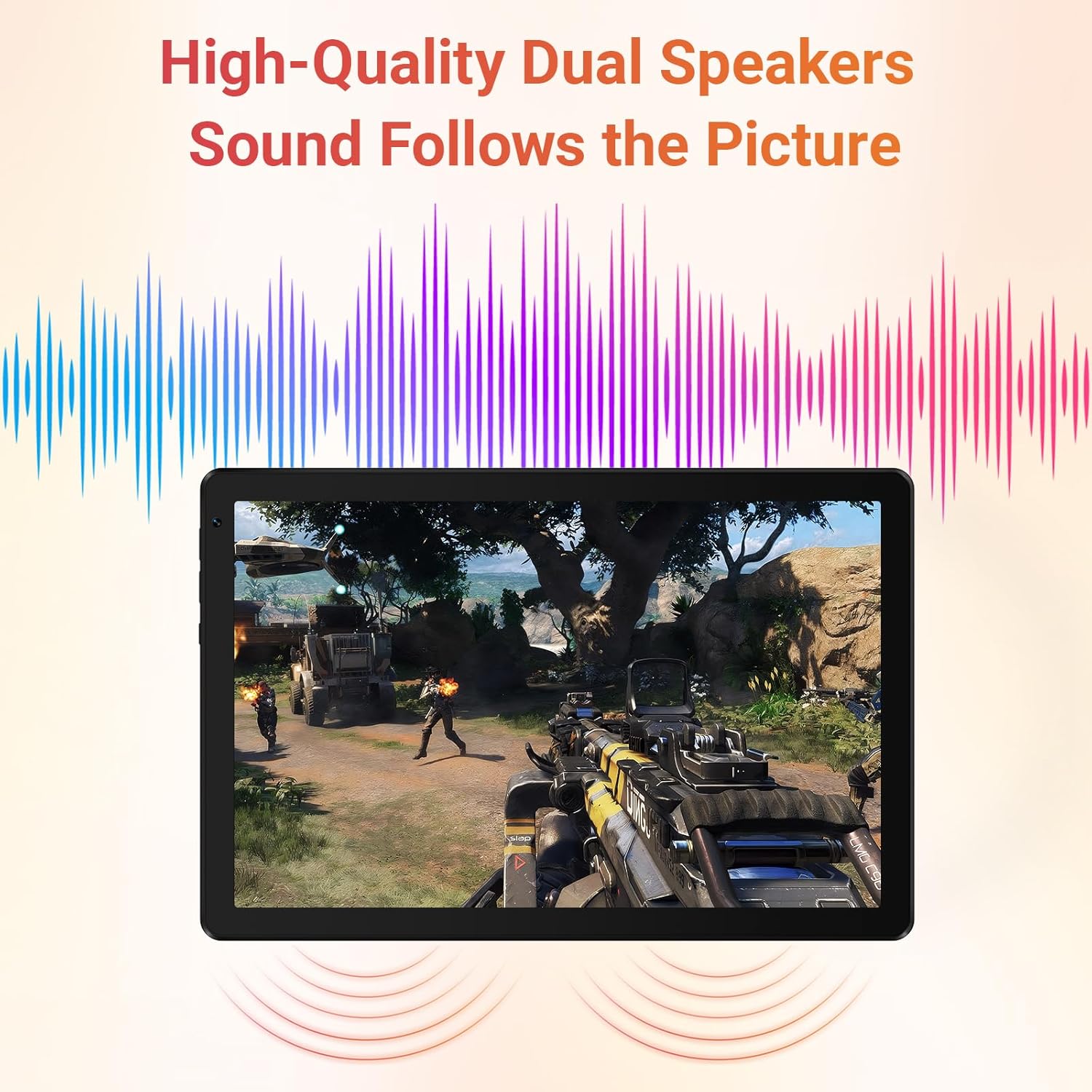 Tablet,10.1" Android Tablet with Octa-core Processor 30GB RAM 128GB ROM HD IPS Touchscreen 8H Battery, Wi-Fi 6, BT 5.4, Dual Camera, Android 16 Tablets 2026