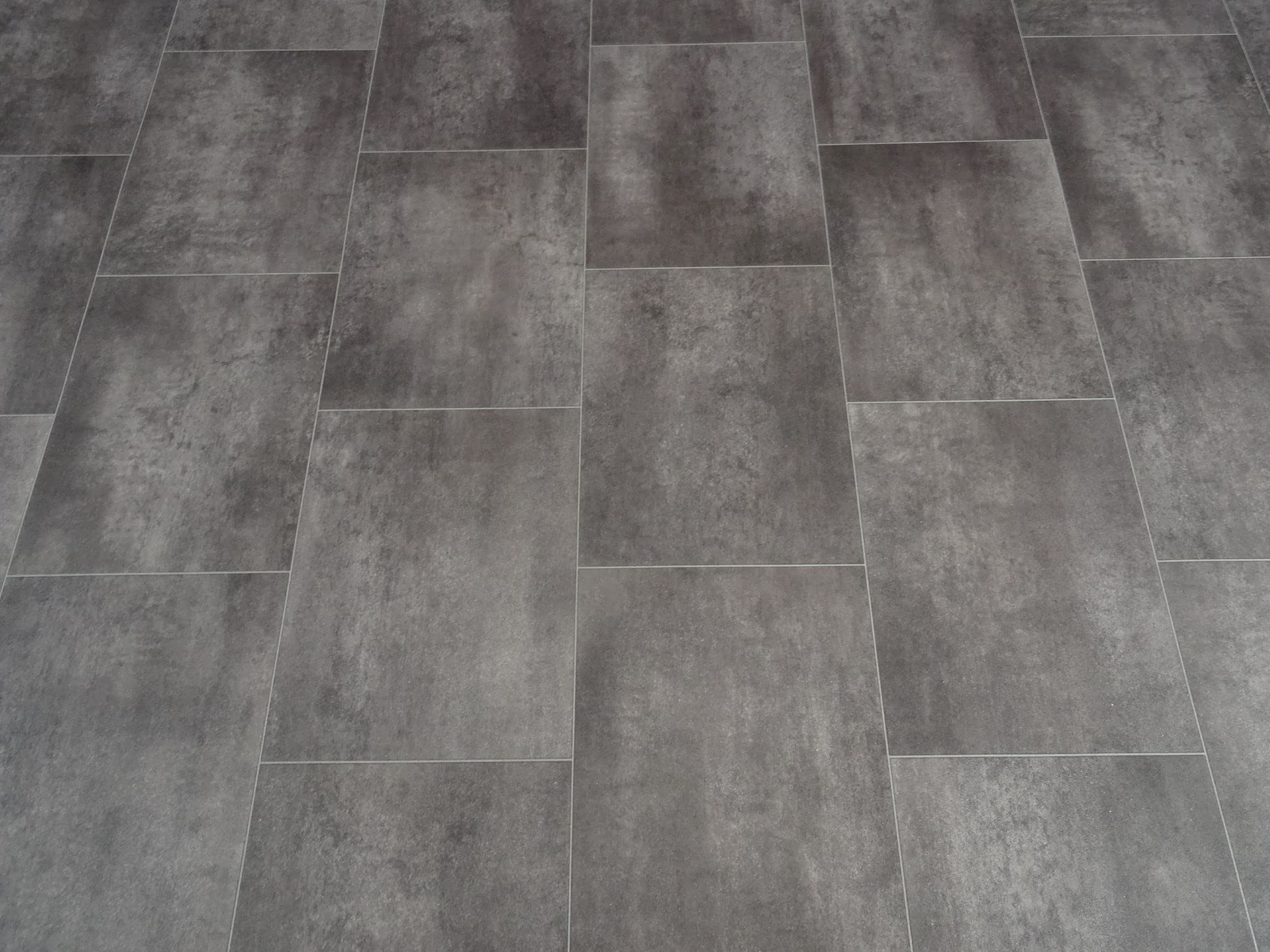 PVC Bodenbelag Vinylboden in eleganter Fliesen Optik, Zuschnitt (4m breit / 1m lang)