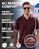 Camisas Polo de Cuello V de Lana Merino 100% Merino.tech para Hombre - Manga Corta y Larga 7