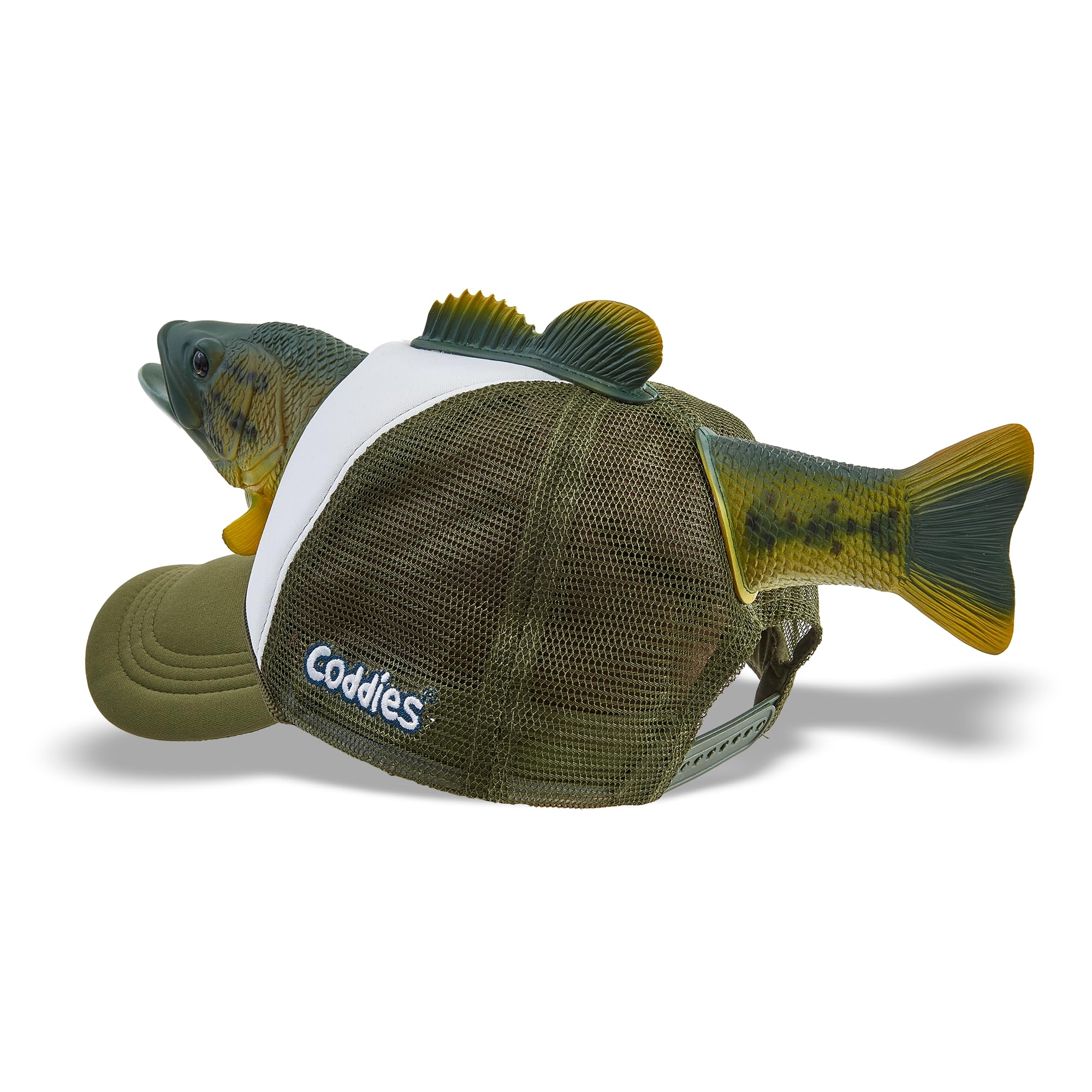 Coddies Cappello da pesca con spigola, divertente, per pescatori, papà e appassionati di pesce, Basso, M