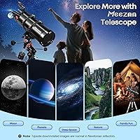 Vista 7 de Telescopio, telescopio reflector newtoniano 150EQ para adultos principiantes en astronomía, telescopios astronómicos profesionales con montura