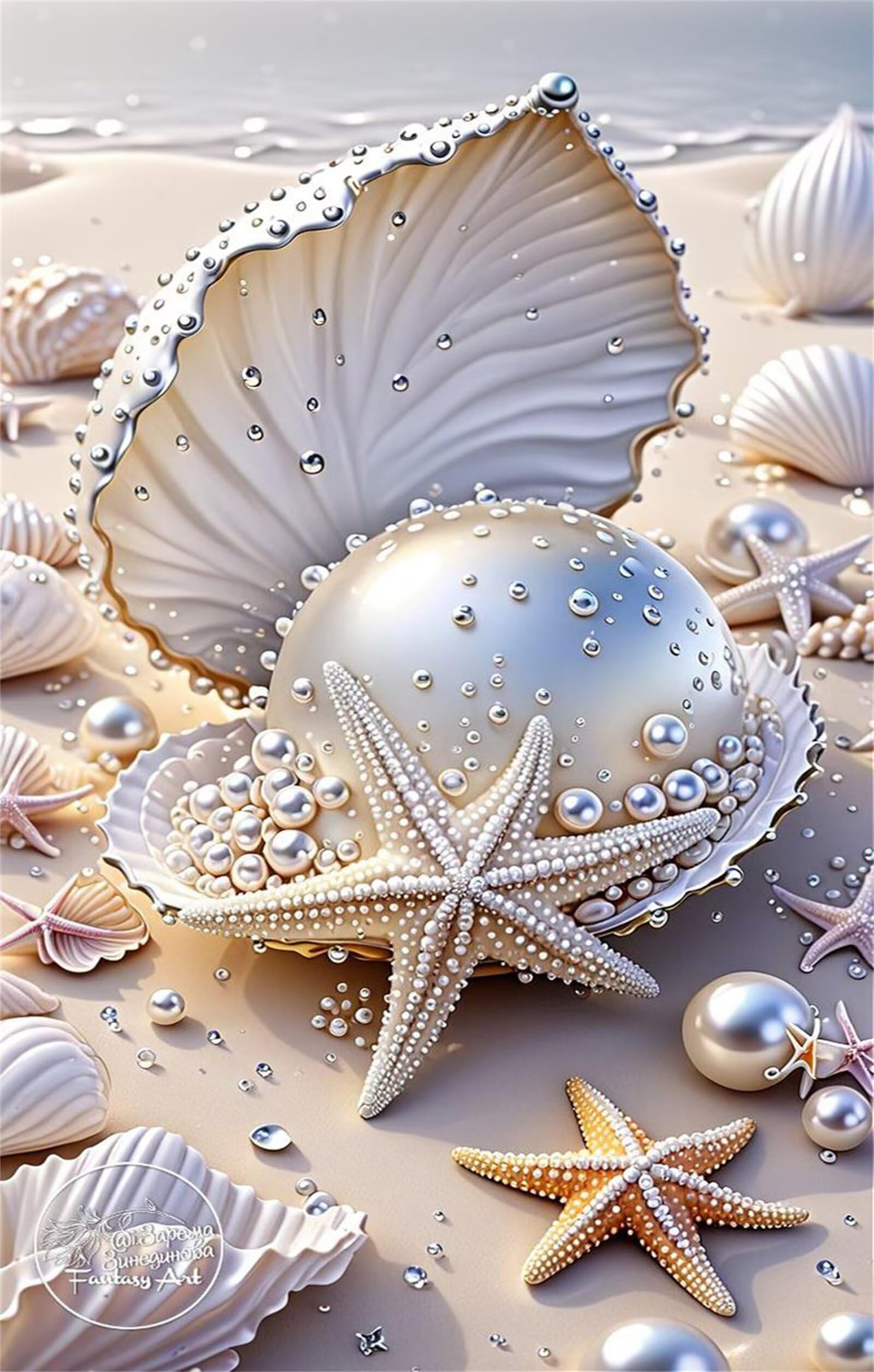 Puzzle 1000 Pieces Adultes Étoile Mer Coquillage 75 x 50 cm Puzzle Adulte Jeu éducatif défi Jouet Puzzle Impossible 1000 Pièces Puzzles
