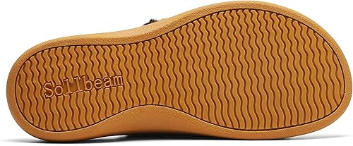 Miniatura 6 de SOLLBEAM Pantuflas ortopédicas ajustables con soporte de arco ortopédico para mujer para fascitis plantar con talón ortopédico