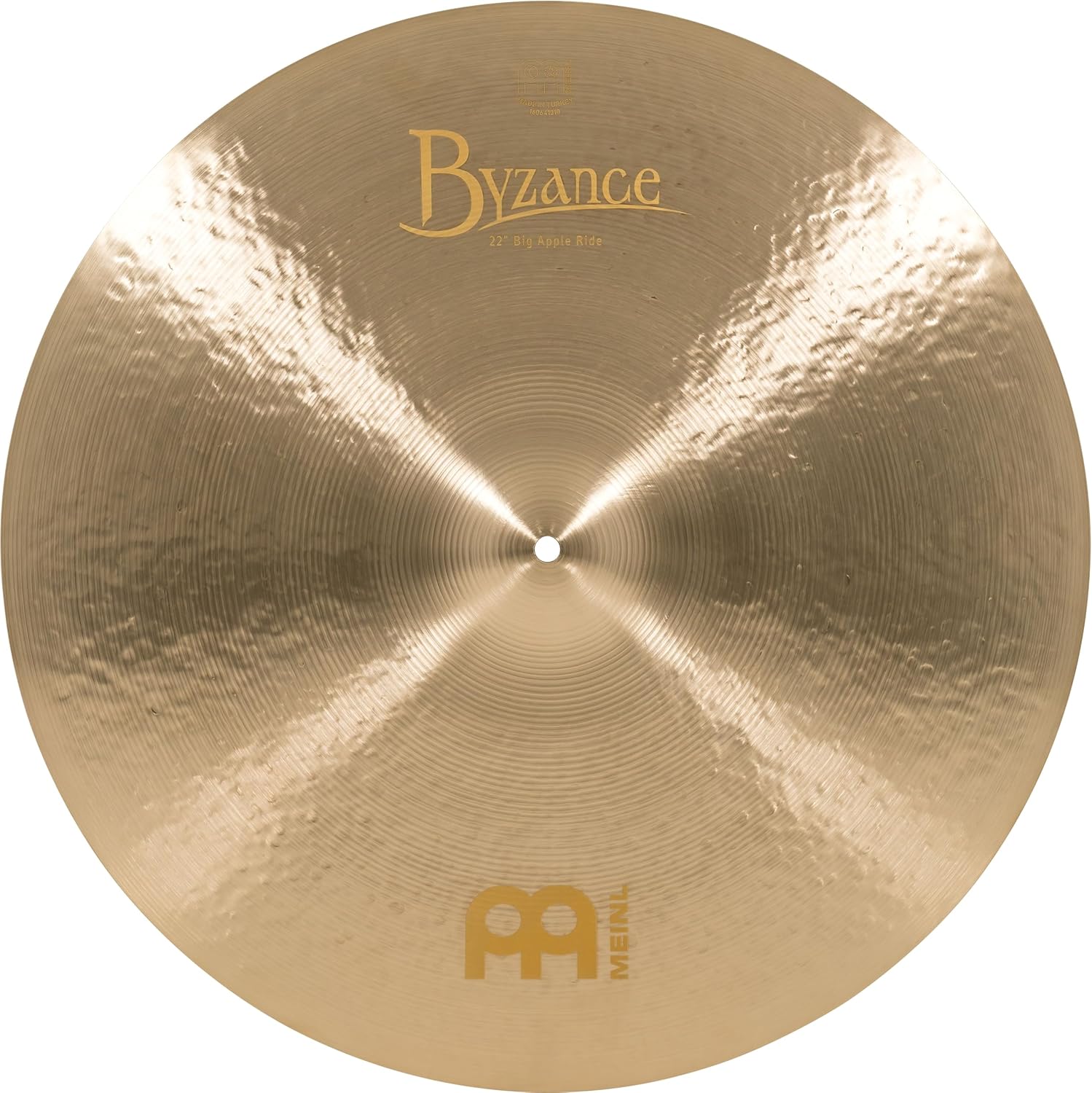 Meinl Cymbals B22JBAR Byzance 22-Inch Jazz Big Apple Ride Cymbal (VIDEO)