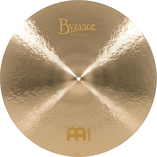 Meinl Cymbals B22JBAR Byzance - Platillo Jazz Big Apple Ride de 22 pulgadas (VIDEO)