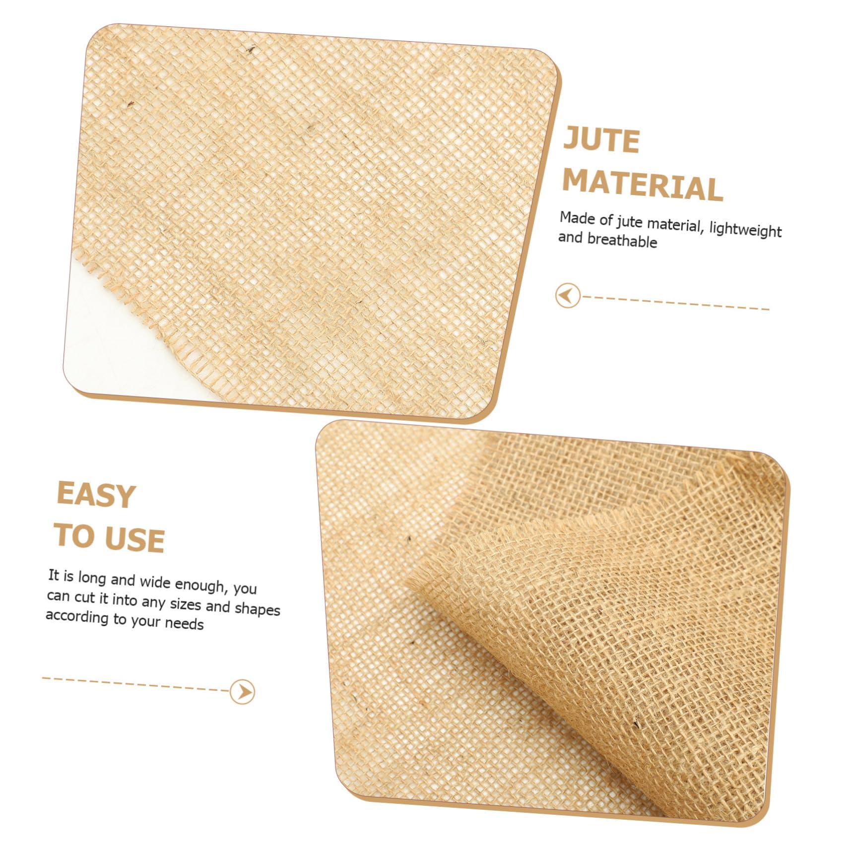 Milisten Protection Hivernale Naturelle Toile de Jute Enveloppe Anti-Gel et Pare-Soleil pour Arbres Garde Les Plantes Chaud et Protège Les Rongeurs