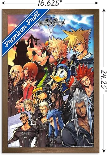 Vista 88 de Trends International Disney Kingdom Hearts - Póster de pared de grupo, 14.725 x 22.375 pulgadas, versión premium sin marco