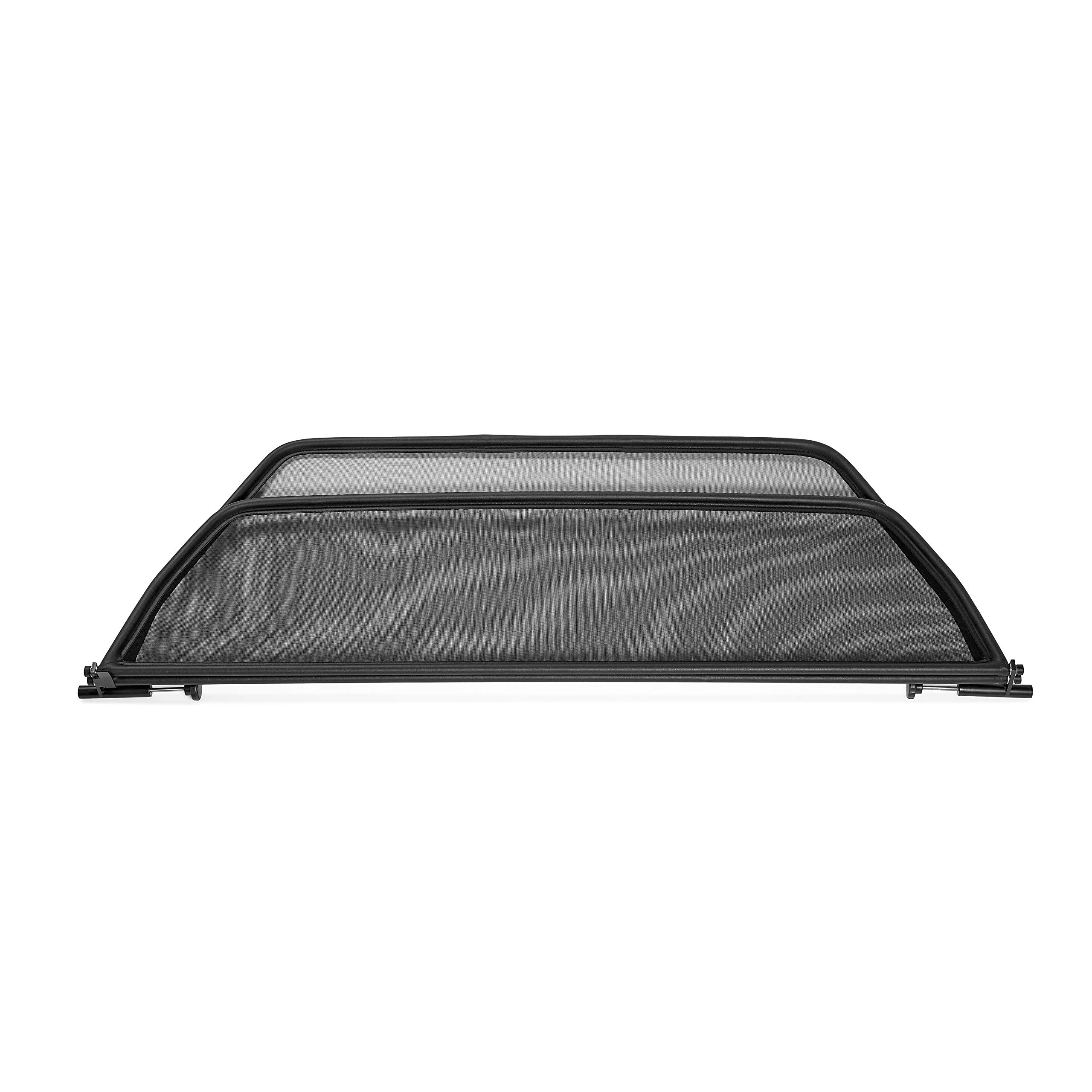 Cabrio Windschott Windabweiser für BMW 3er E46 Cabrio Schwarz Clip-on 2000-2007