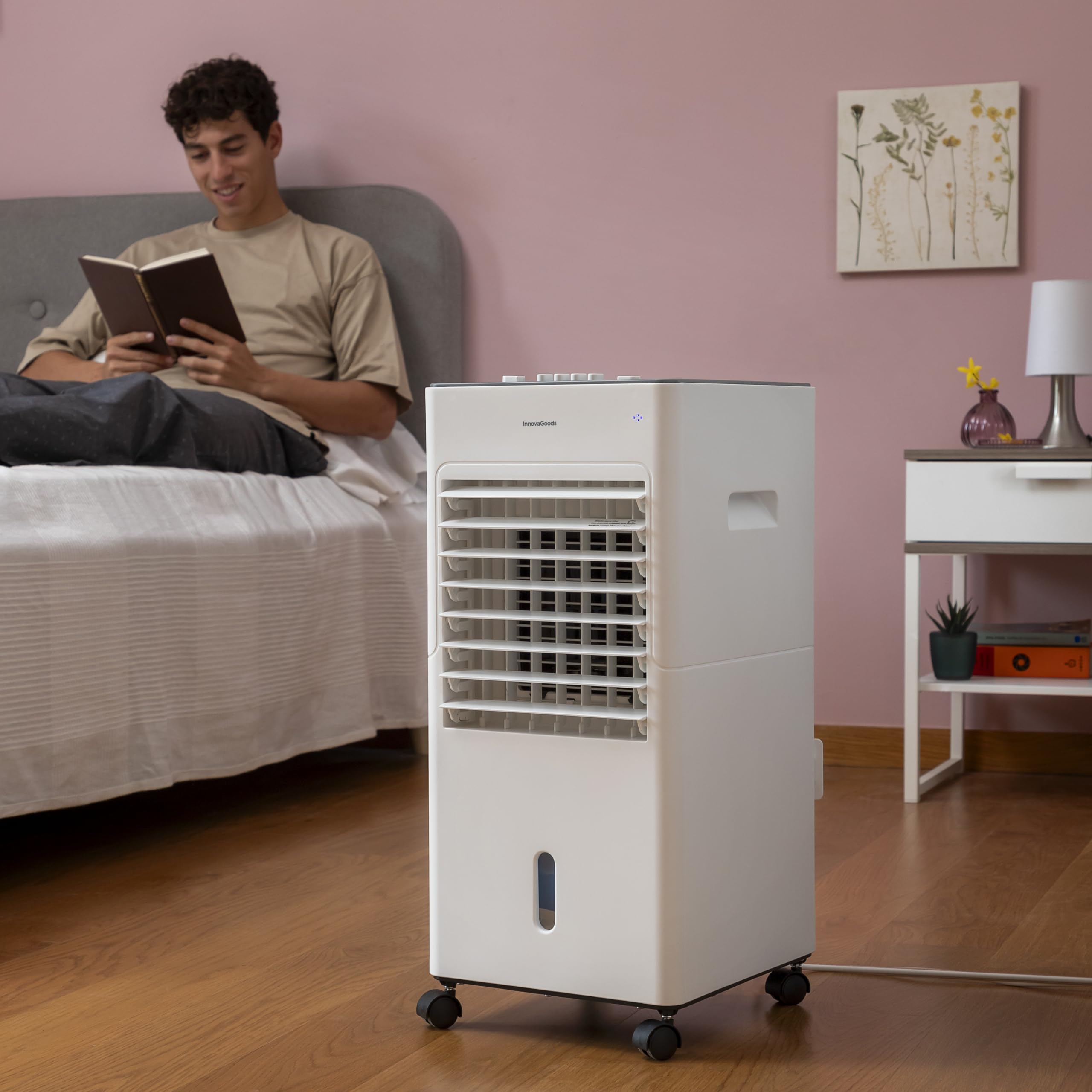 Climatiseur à Évaporation Portable Multifonction Airvecove InnovaGoods 5 L 65 W