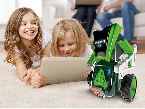 Miniatura 5 de Play Visions Kit de robot de juguete para construir y programable para niños, da vida a Mazzy. Crea un modelo interactivo de vehículo Android o