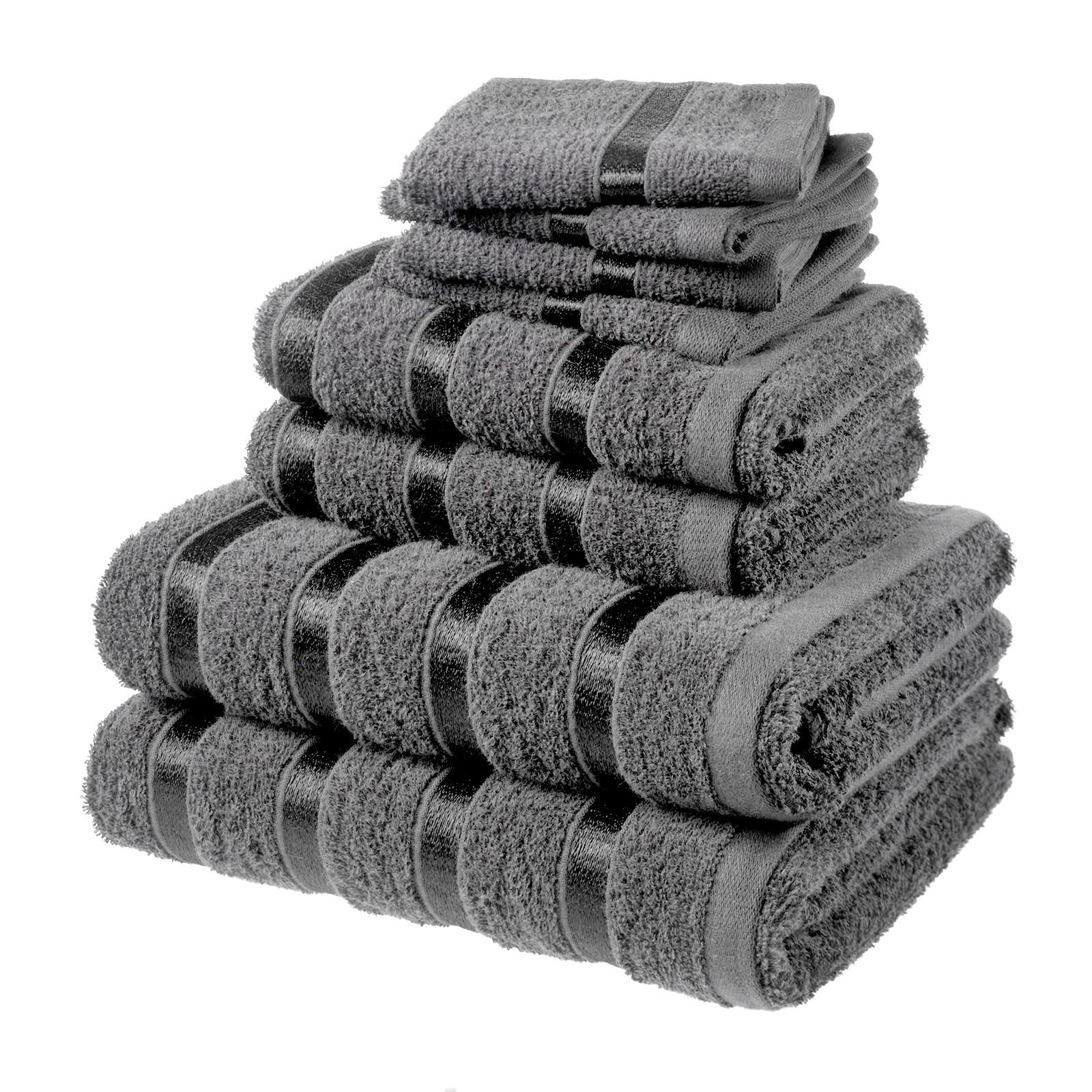 EGYPTO Premium Towels; Egyptian Cotton Face Towel - Hotel Quality, Super Soft and Highly Absorbent, Grey