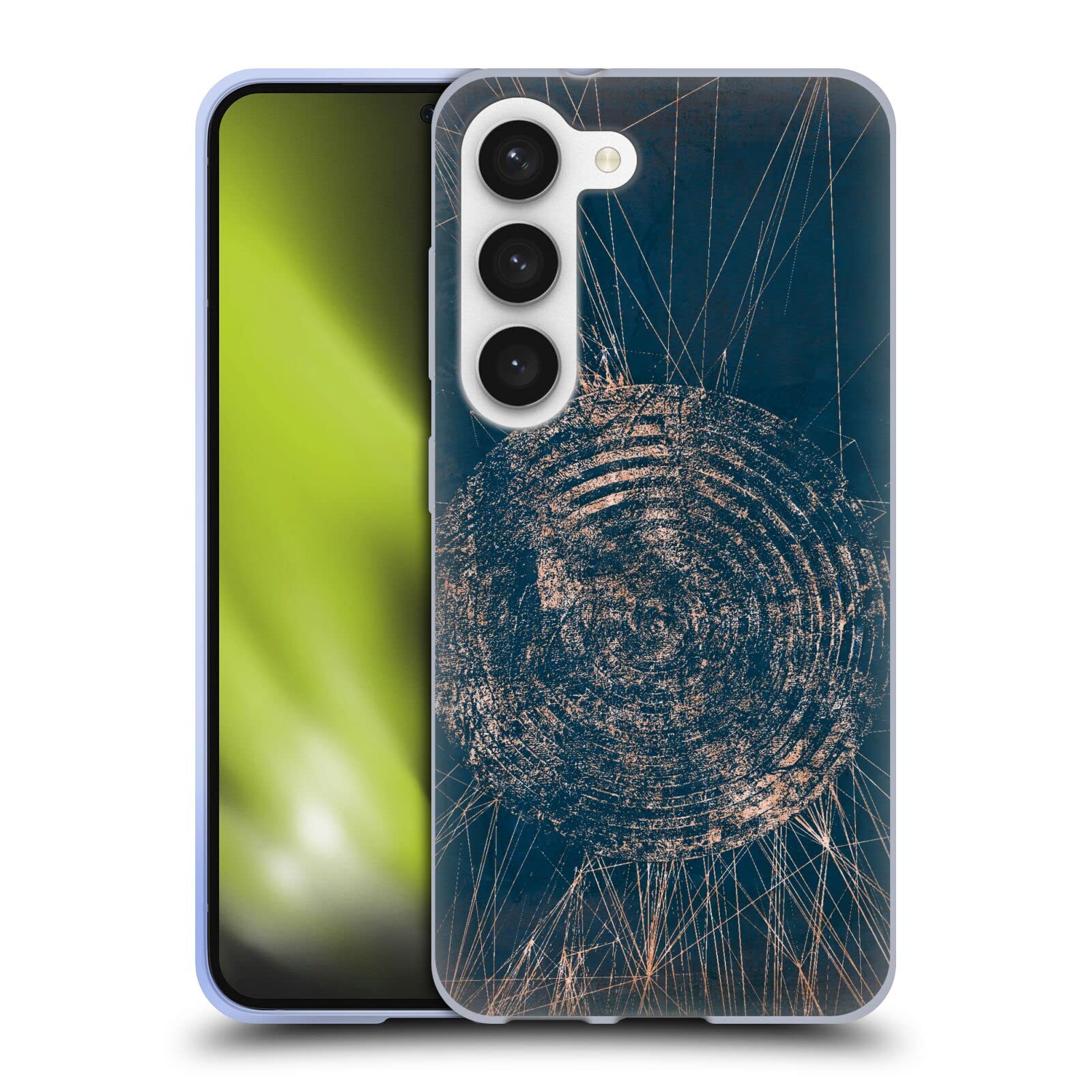 Funda de Gel Suave Samsung S23 5G LebensArt Efecto Hormigón 8