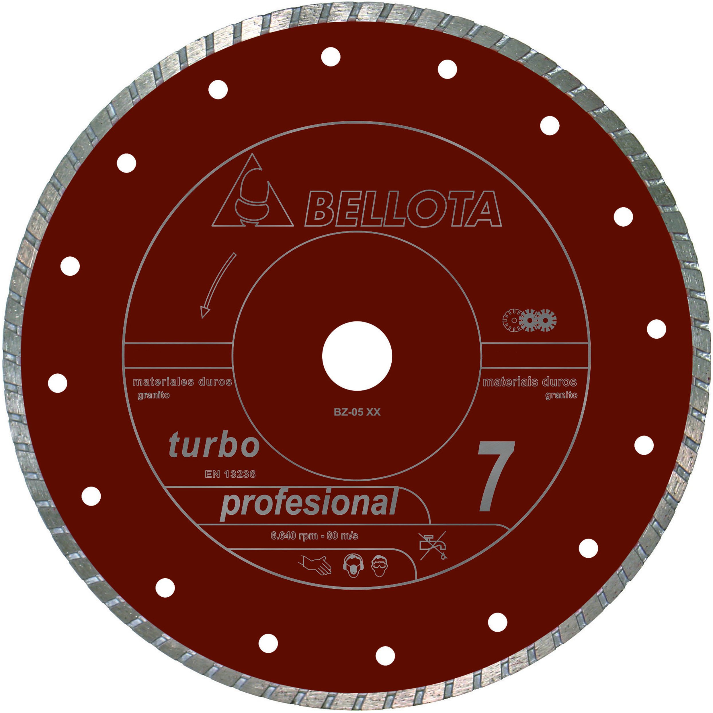 Bellota 50705-230 - DISCO DIAM. PROFESIONAL 7 TURBO