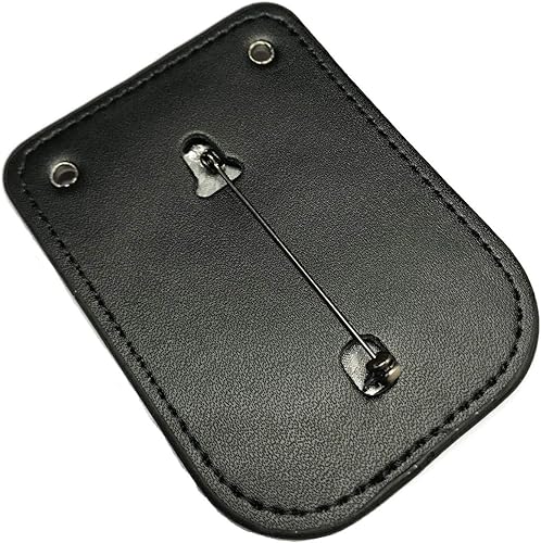 Miniatura 3 de thecostumebase - Insignia de The Agents of Shield S.H.I.E.L.D. con soporte de insignia de cuero metálico